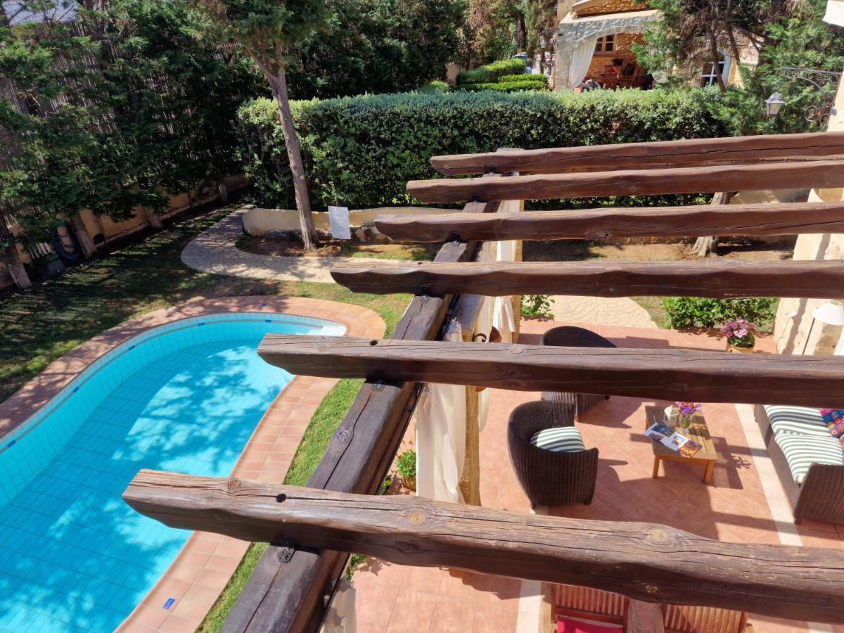 Rock House'S Villa Melody Platanias  Bagian luar foto